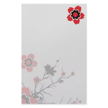 Lotus Flower Stationary Stationery Paper