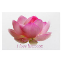 Lotus Flower Customized Stationery