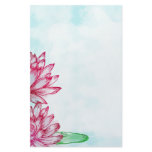 Lotus Flower Stationery