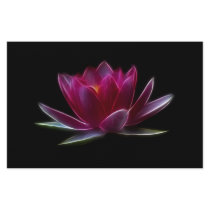 Lotus Flower Water Plant Stationery Paper