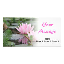 Lotus Flower/Waterlily Picture Card