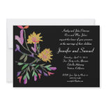 wedding, lotus, engagement, dinner, invitation,