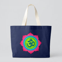Lotus Flower Yoga Tote Bag Om Buddhist bags