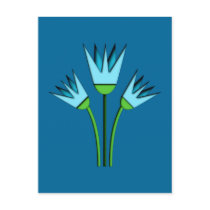 Lotus flowers lotus flowers Egyptian egypt Post Cards