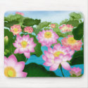 Lotus Flowers Mousepad