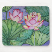 Lotus Flowers Mousepad