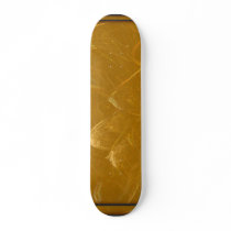 LOTUS Gold Leaf Skate Board Deck