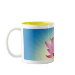 Lotus In Sunrise Coffee Mugs