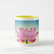 Lotus In Sunrise mugs by Lidusik Lotus In Sunrise mugs