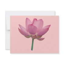 Lotus invitations