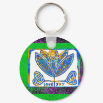 Lotus: Love and Joy keychains