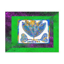 Lotus: Love and Joy postcards by doonagiri Lotus: Love and Joy postcards