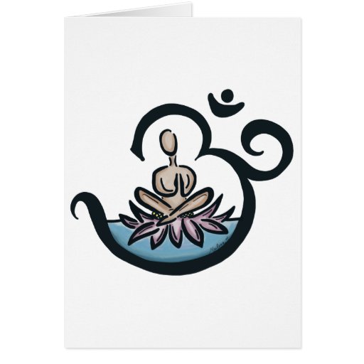 Lotus Lover Yoga Greeting Card