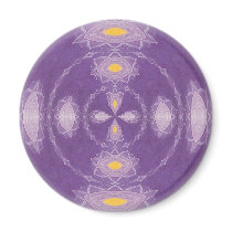 Lotus Mandala Magnet by aumara Lotus Mandala Magnet