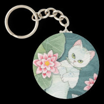 Lotus mercat keychain