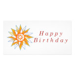 Lotus n Sun Chakra :  GOODLUCK Designs Custom Photo Card