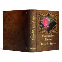 Lotus - Nymphaea  Gloriosa - Intensity 3 Ring Binder