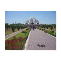 lotus path india post cards