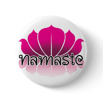 Lotus Pink buttons by HippyHaven Lotus Pink buttons