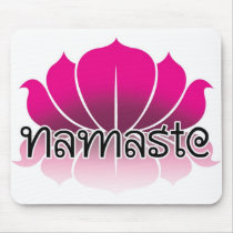 Lotus Pink Mouse Pads