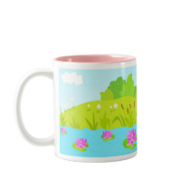 Lotus pond mugs
