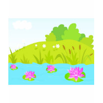 Lotus pond t-shirts