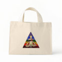Lotus Pose Tote bags by sproutlady Lotus Pose Tote bags