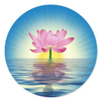 Lotus Reflection Sticker