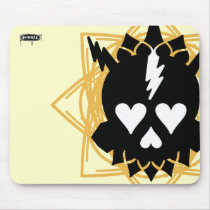 Lotus Skull Mouse Pad