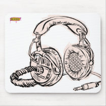 Lotus Skull Mouse Pads