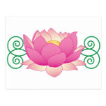 Lotus Swirl Post Card