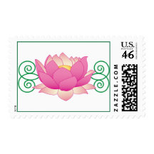 Lotus Swirl Postage