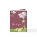 Lotus Thank You Card by daphne1024 Lotus Thank You Card