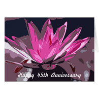 lotus,waterlily, birthday,anniversary greeting card