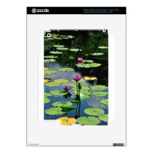 Lotus with DragonFly Decal For iPad 3