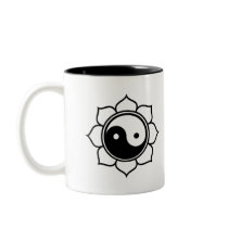 Lotus Yin Yang Mugs