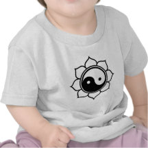 Lotus Yin Yang Tshirt