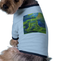 Lotus Yoga Pose Original Health Exercise Modern Pet T-shirt