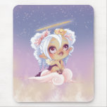 Lou Angel and Bird Mouse Pad