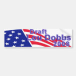 Lou Dobbs 2008 Pegatina De Parachoque