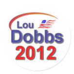 Lou Dobbs 2012 Stickers