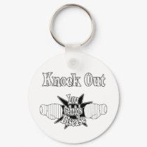 Lou Gehrig's Disease keychains