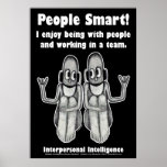 Lou Van Loon - People Smart Poster