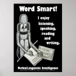 Lou Van Loon - Word Smart Poster