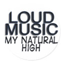 Loud Music stickers
