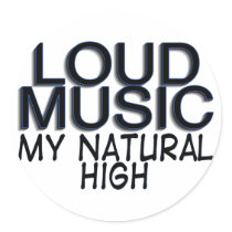 Loud Music stickers