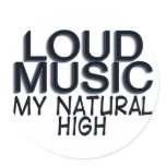 Loud Music Sticker
