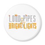 Loud pipes & bright lights trucker t-shirts
