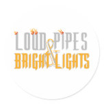 Loud pipes & bright lights trucker t-shirts