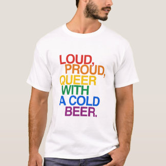 loud shirt beer